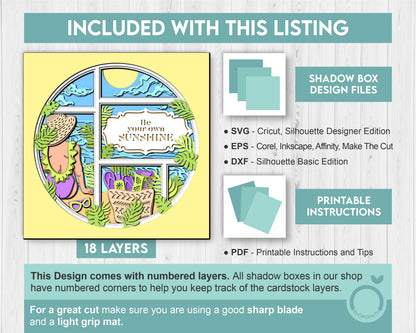 3D SVG Woman At The Beach Shadow Box, Beach 3D Svg, Summer 3d Svg, Sunshine 3D svg, Woman 3d svg, Beach Day 3d SVG, Cricut Silhouette