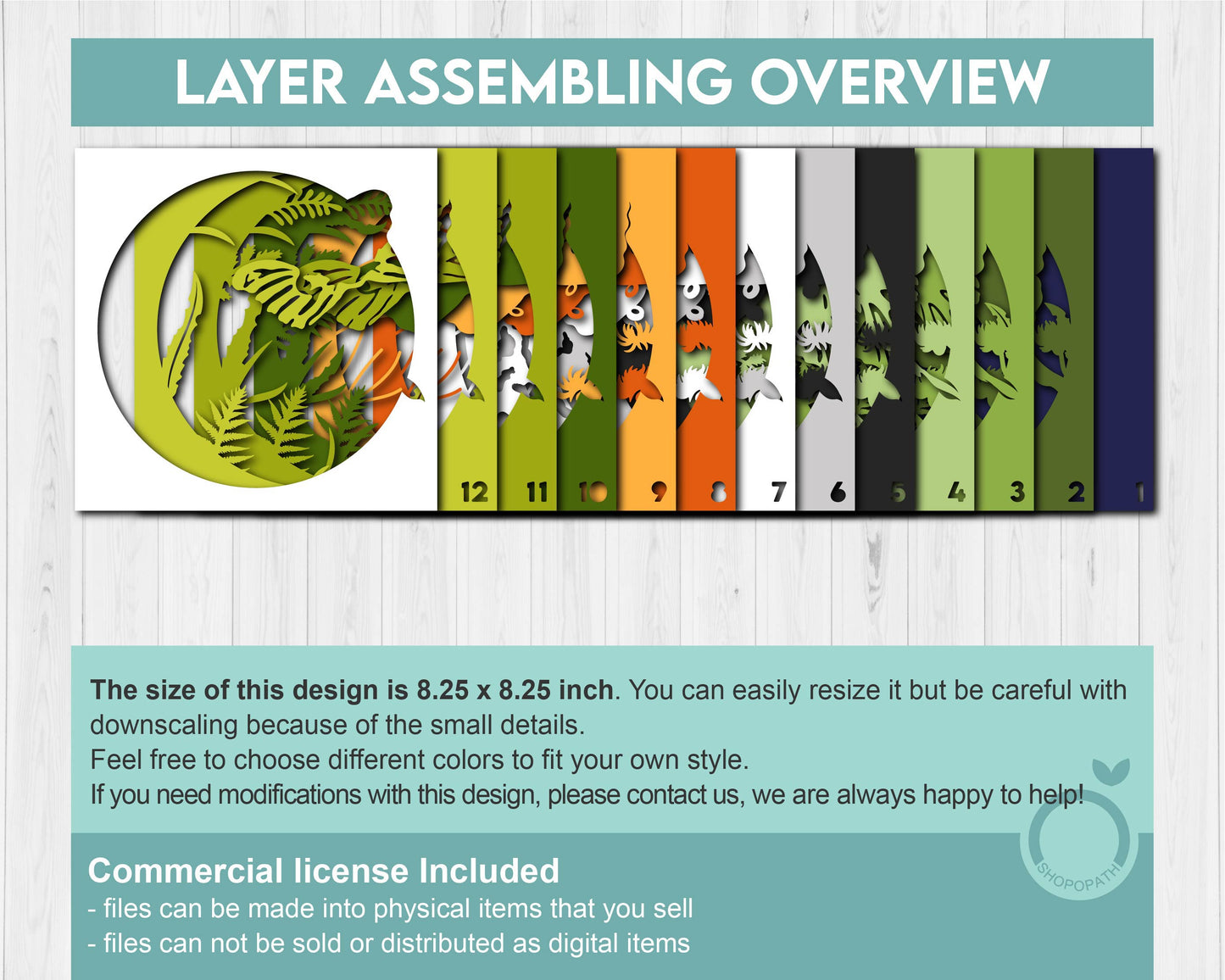 3D Luna Moth Butterfly Shadow Box SVG, 3D Summer SVG, 3D Moon Svg, 3d Butterfly Shadow Box SVG, 3d Layered Luna Moth svg Cricut Silhouette