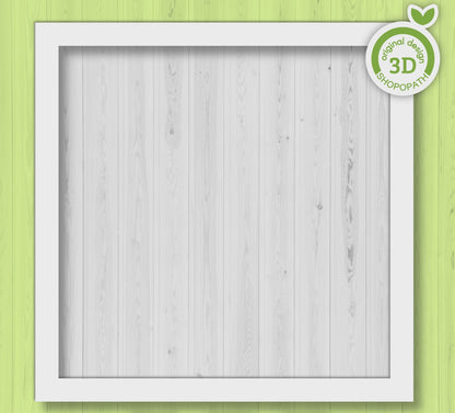Baby Panda Bears with Bamboo - 3D Shadow Box Layered SVG DXF EPS (Cutting Files)