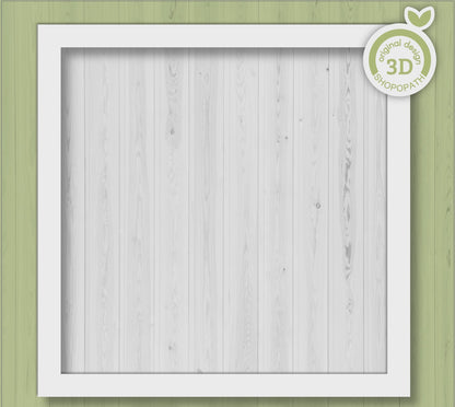 Hummingbird Lilac Spring Flower Label - 3D Shadow Box Layered SVG DXF EPS (Cutting Files)