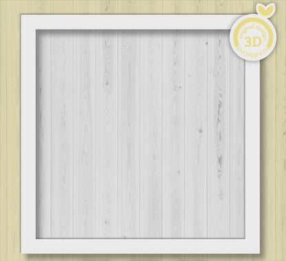 Baby Ducklings in Rain Stamps - 3D Shadow Box Layered SVG DXF EPS (Cutting Files)