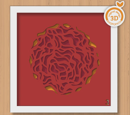 3D SVG Pizza Shadow Box, Pizza Crust 3D SVG, Layered Pizza 3D Svg, Food 3d SVG, 3d Svg Pizza Dough, Thin Crust Pizza, Cricut Silhouette