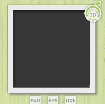 Flower Shop Shadow Box 3D SVG With Layered Tulips Roses and Daffodil Flowers For Cricut and Silhouette DXF EPS